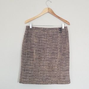 Ann Taylor Cotton Blend Pencil Skirt